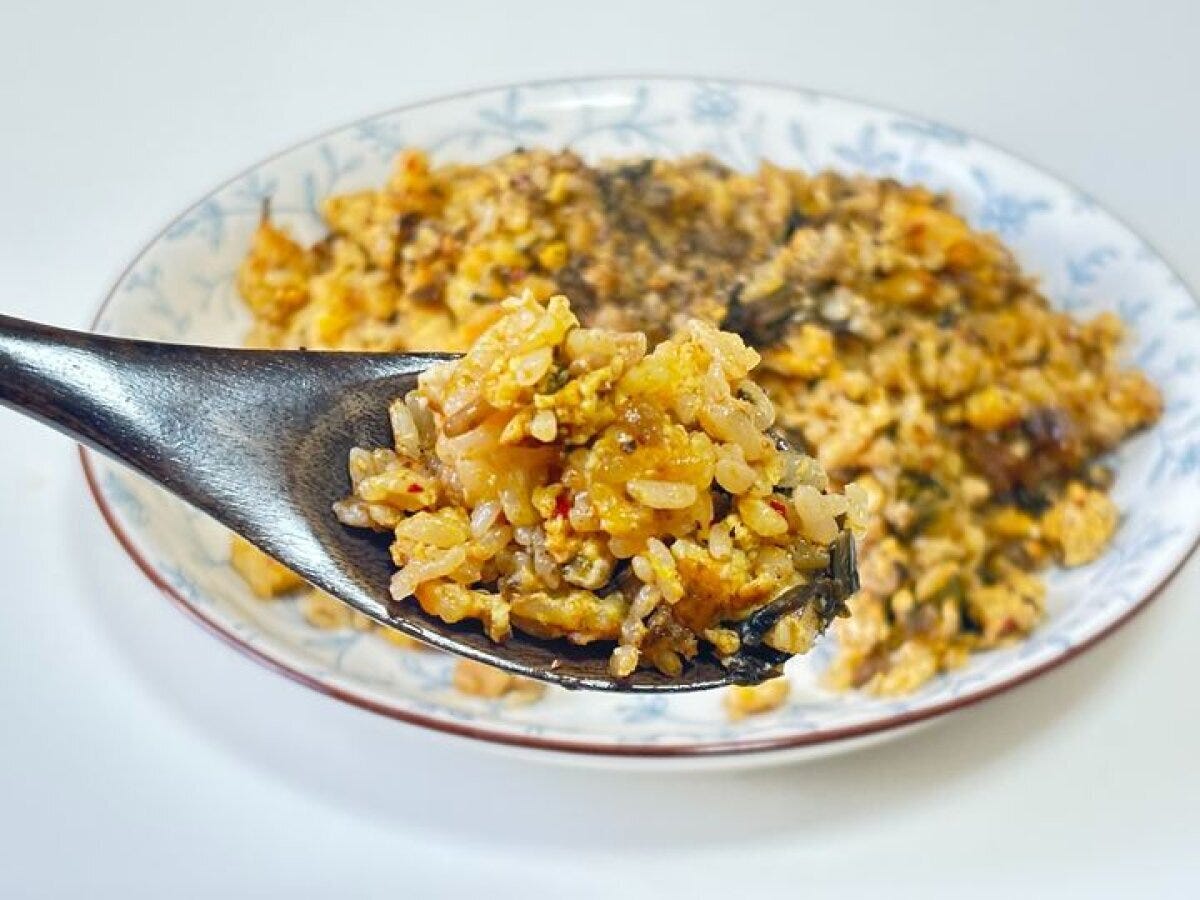 椎　雑炊スプーン　使用例