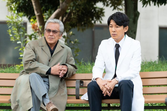 寺島進、藤木直人「D&D 〜医者と刑事の捜査線〜」最終話(C)「D&D ~医者と刑事の捜査線~」製作委員会