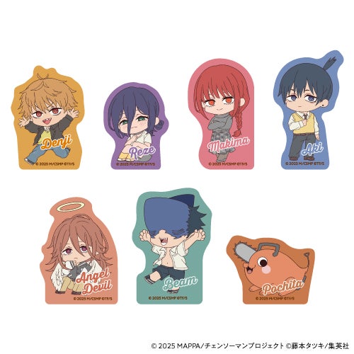 ステッカーセット（7枚）税込1,045円（C）2025 MAPPA／チェンソーマンプロジェクト （C）藤本タツキ／集英社