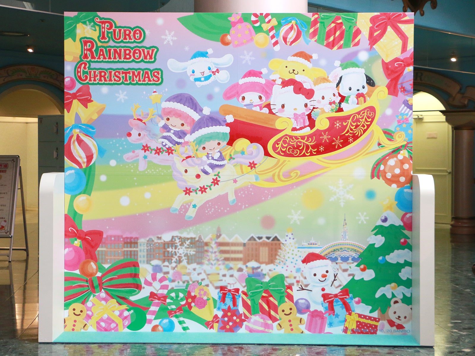 PURO RAINBOW CHRISTMAS（C）1976，2009 SANRIO CO．，LTD．（C）1976，1989，1990，1996，2001，2004，2005，2010，2020 SANRIO CO．，LTD．