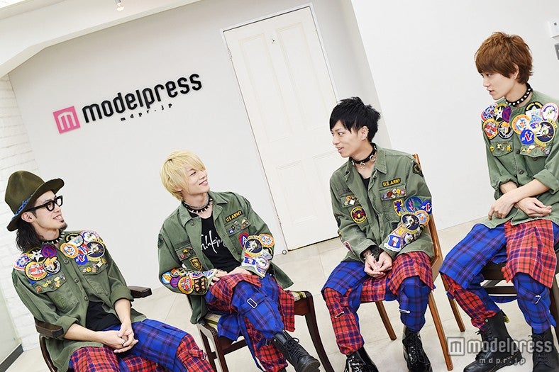 （左から）わちゅ～、TSUBASA、大輝、Jun