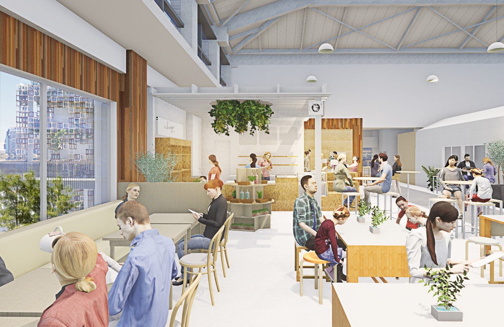 フードホールイメージパース（提供画像）