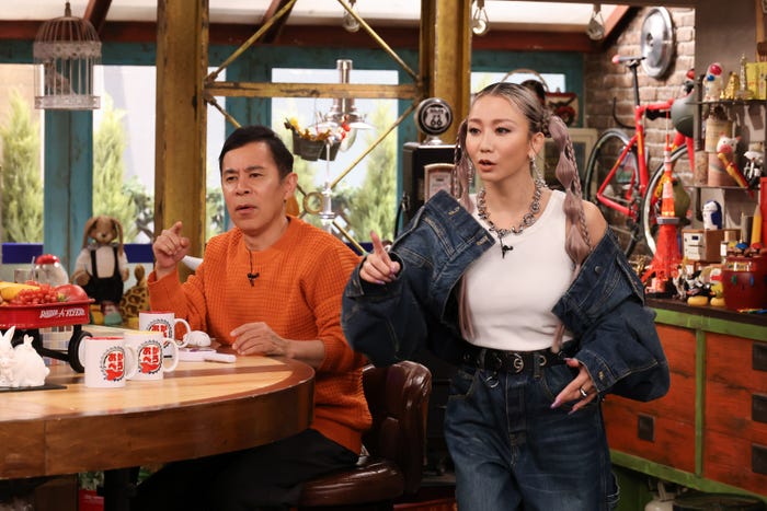 岡村隆史、倖田來未(C)カンテレ