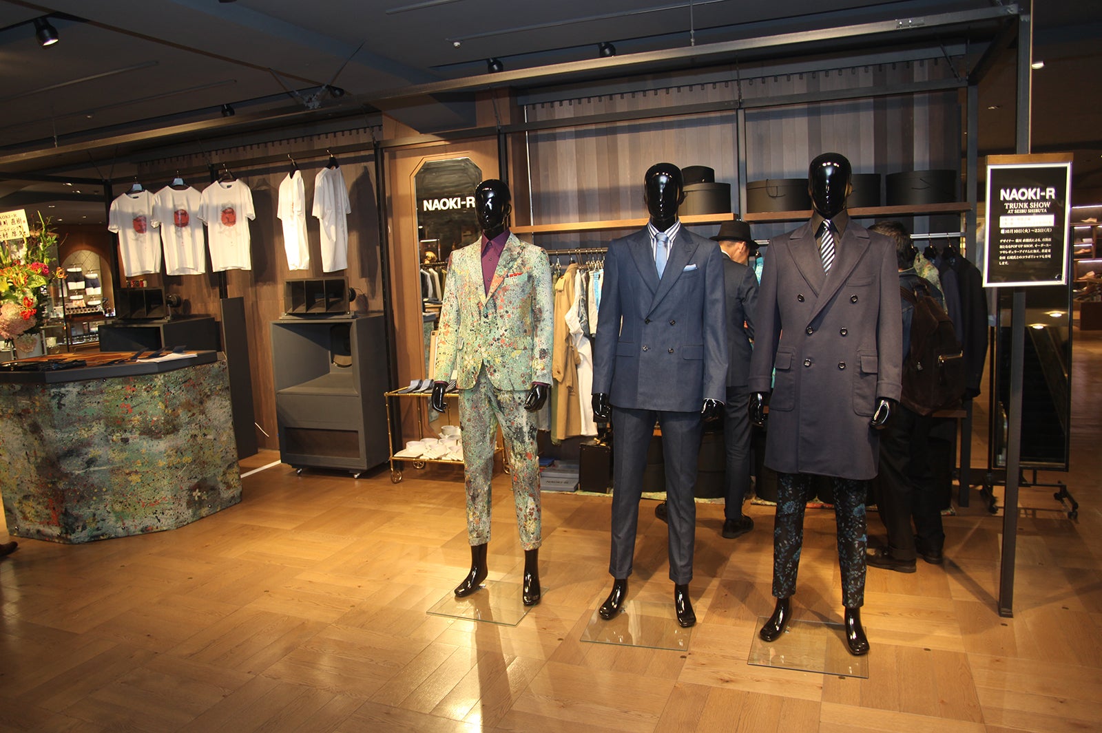 『NAOKI-R TRUNK SHOW AT SHIBUYA』 （提供画像）