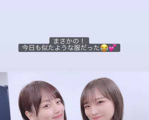 乃木坂46秋元真夏&山下美月、艶肌チラリ披露 2日連続の“服装”に「まさかの」