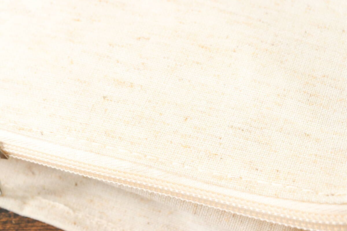 麻入り収納ボックス（フタ付）　素材