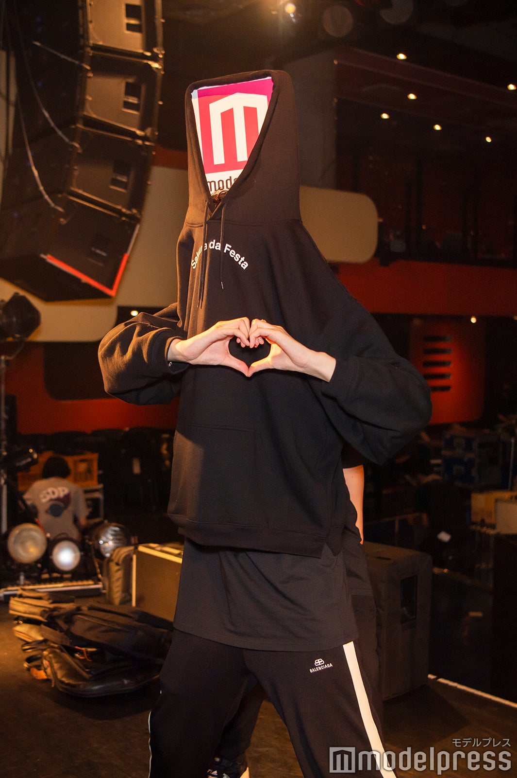 モデルプレスマン参上