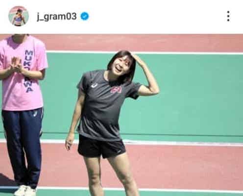 「ギャップが凄い」マッチョで注目の美女アスリート TBS人気番組出演告知「仕上がってますね」美腹筋&上腕二頭筋もムッキムキ