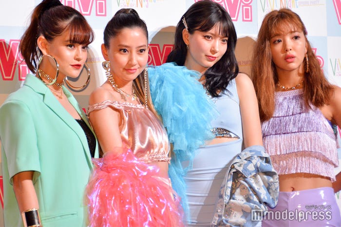 emma、河北麻友子、八木アリサ、藤田ニコル(C)モデルプレス