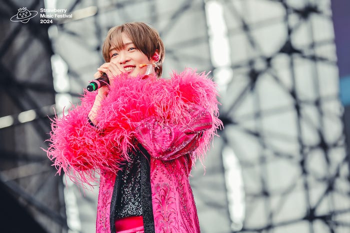 佐藤新「Chengdu Strawberry Music Festival」出演の様子(C)TOBE Co., Ltd.
