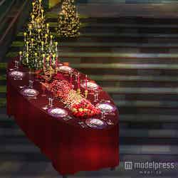 「美しく儚い欲望に満ちたクリスマスパーティーへようこそ」がコンセプトのインスタレーションイメージ/画像提供:森ビル