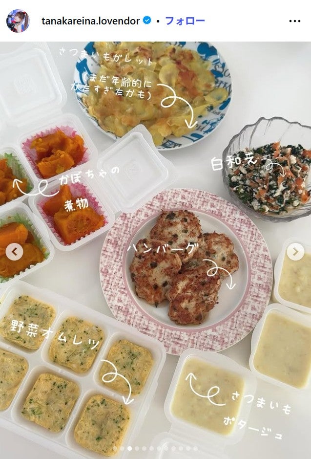 田中れいな Instagramより