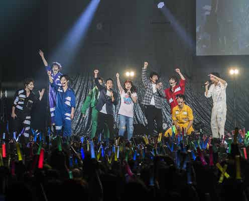 超特急、ココリコ&椿鬼奴と“異色”の対バンライブ 笑いのセンス試される<超フェス2日目>