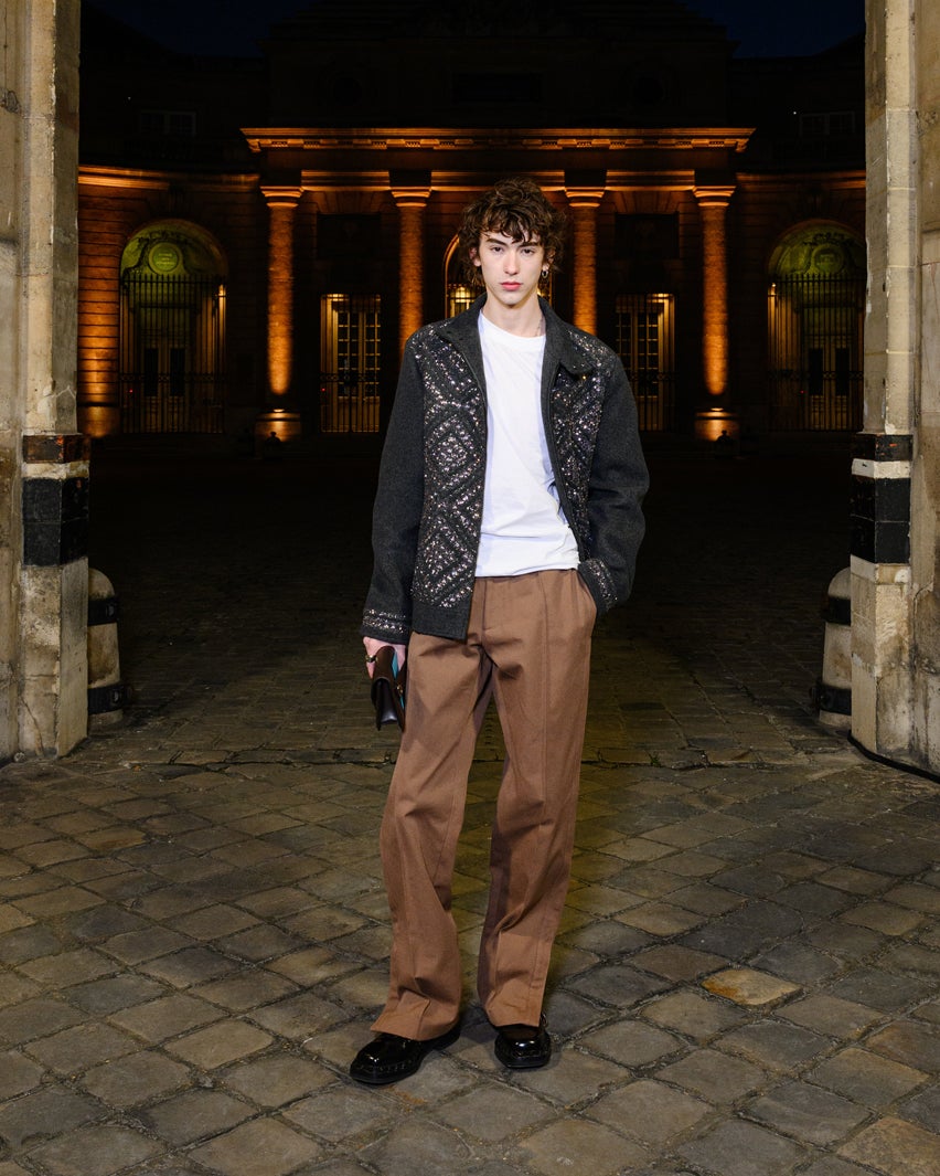 「ヴァレンティノ2024－25年秋冬メンズコレクション」（Photo Valentino SGP Italia ）