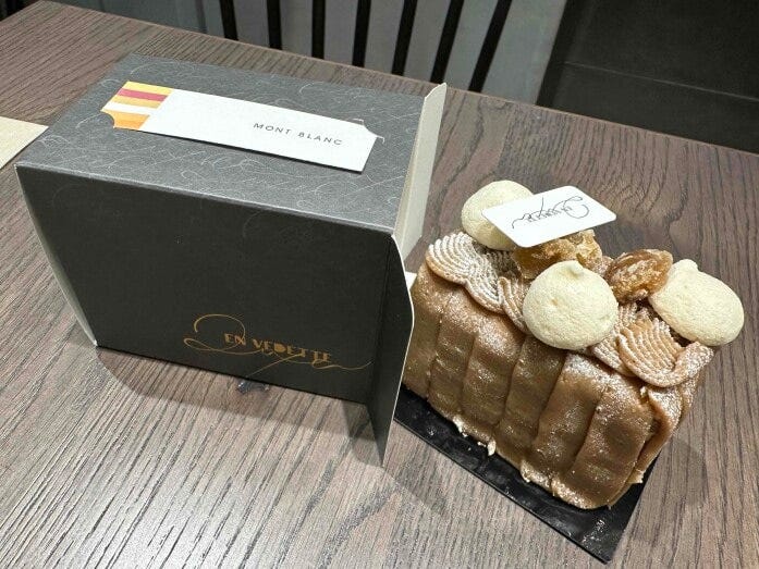 ケーキ1個がピッタリ入るボックス