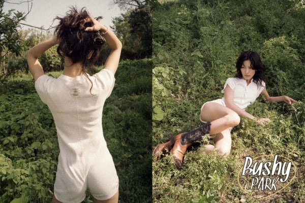 ジェンダーフリーブランド「BUSHY PARK」と藤井萩花がコラボ。トランクスとロンパースを発売