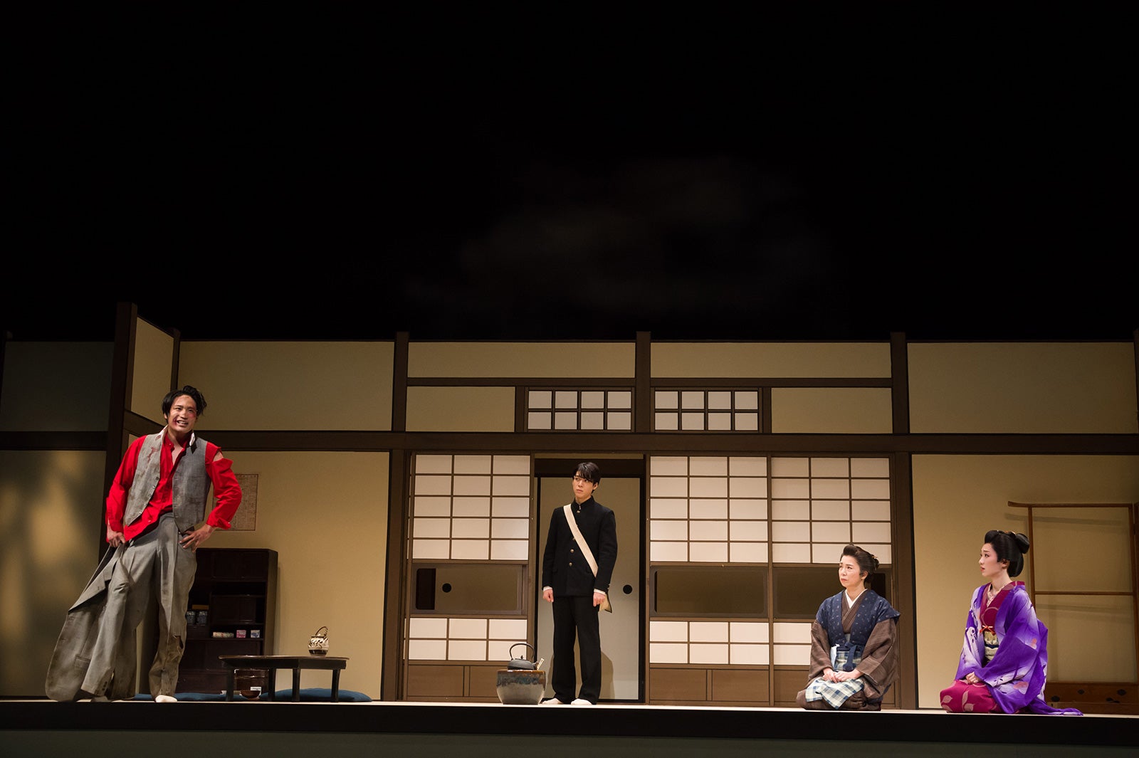 桐山照史、松島聡、高橋ひとみ、桜咲彩花／撮影：桜井隆幸（提供写真）