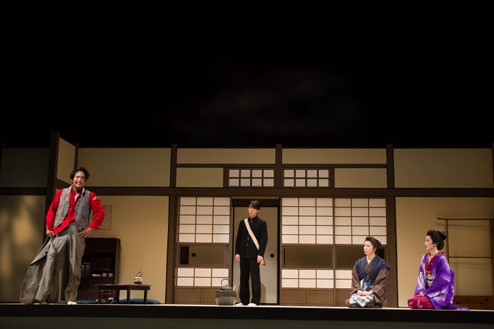 桐山照史、松島聡、高橋ひとみ、桜咲彩花/撮影:桜井隆幸(提供写真)