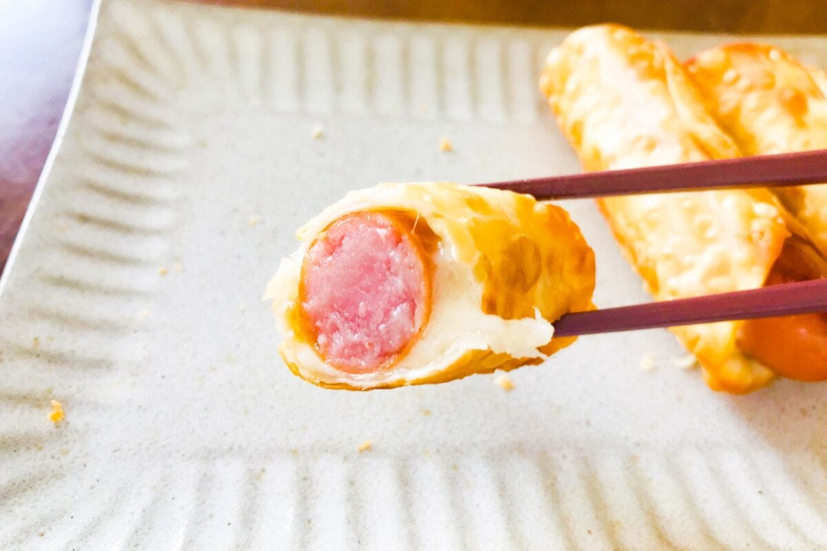 ウインナー餃子