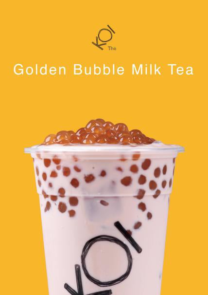 ゴールデンタピオカミルクティーSサイズ ￥470（税込み）／画像提供：KOI CAFE JAPAN   