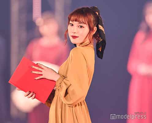 古川優香、レトロワンピでキュートなランウェイ<TGC2020A/W ONLINE>
