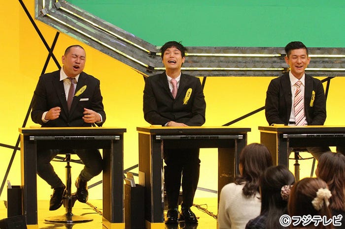 事前番組「IPPONスカウト」の様子(左から)レイザーラモンRG、もう中学生、哲夫(C)フジテレビ