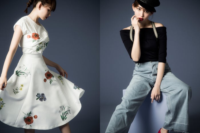 小嶋陽菜が魅せる春ファッション 華奢なこじはる 強めなこじはる どれもステキ モデルプレス