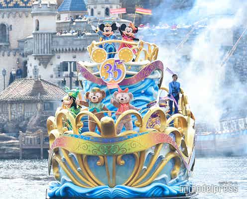 ディズニーシー、新水上グリーティングで35周年をお祝い<ハピエストセレブレーション・オン・ザ・シー>