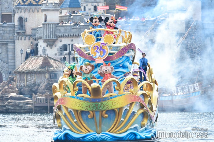 東京ディズニーシー/水上グリーティング「ハピエストセレブレーション・オン・ザ・シー」(C)モデルプレス(C)Disney