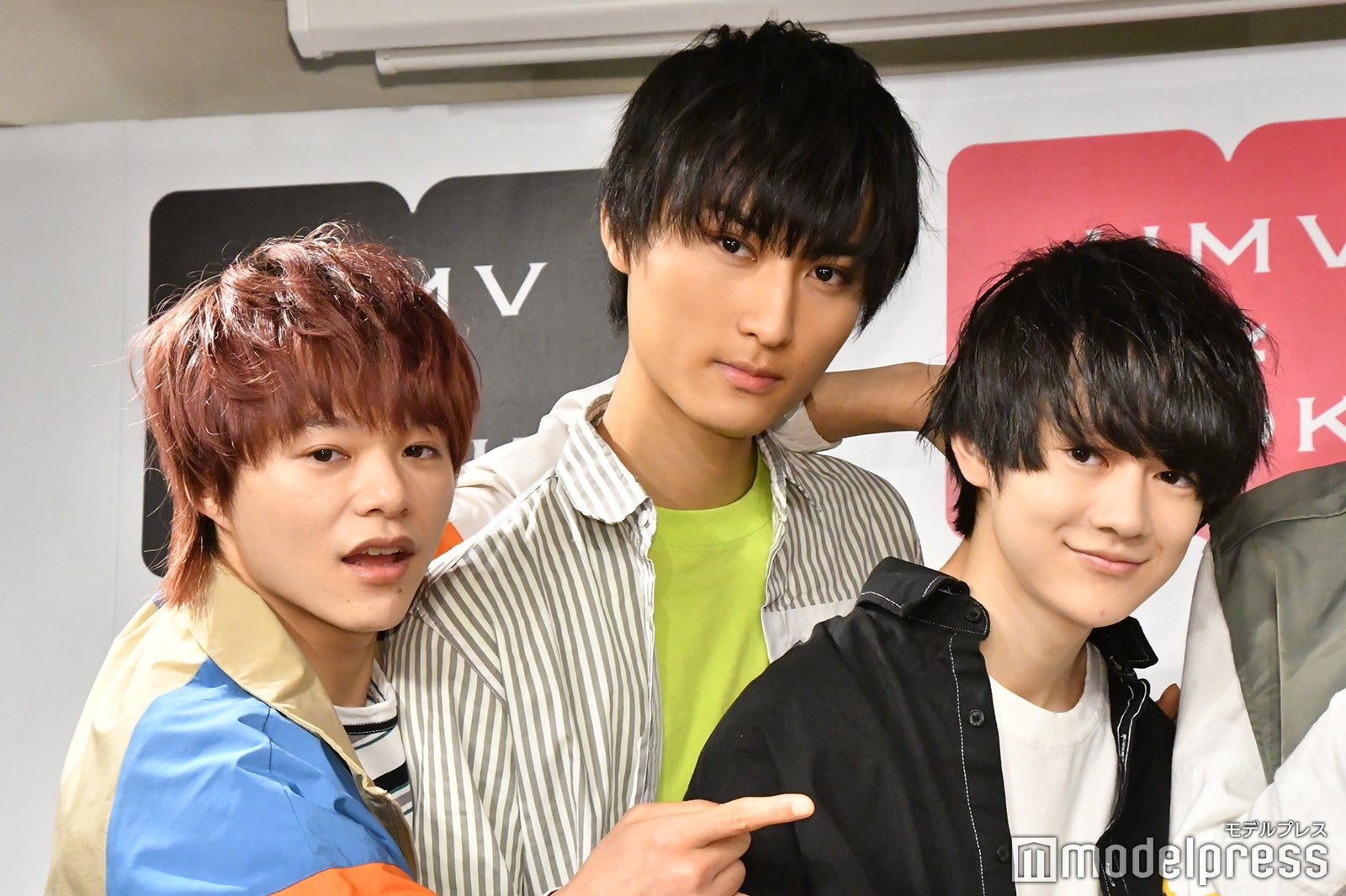志村玲於、飯島颯、伊藤壮吾 （C）モデルプレス