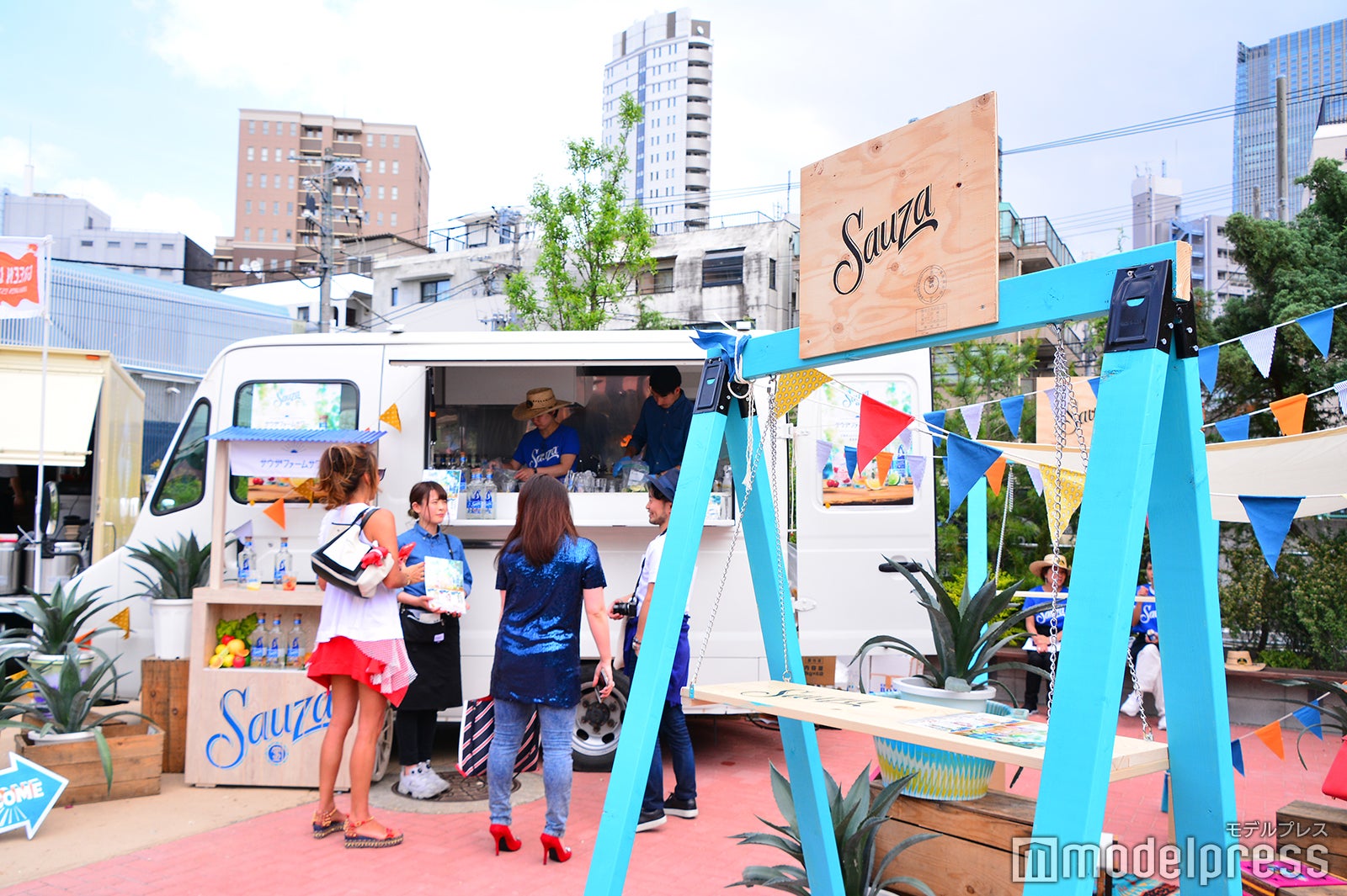 「サウザファームサワー」ブース（C）モデルプレス