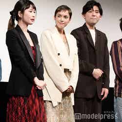 （左から）藤丸千、モーガン茉愛羅、山岡竜弘（C）モデルプレス