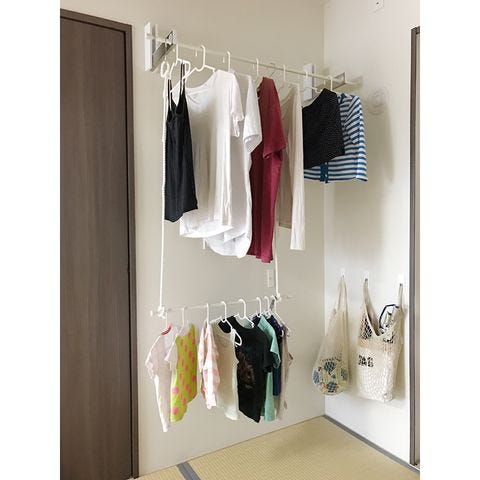 100均 クローゼットを整理整頓できる収納術 簡単に真似できるアイデア集 モデルプレス