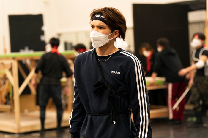 三浦宏規/舞台「キングダム」稽古場より (提供写真)