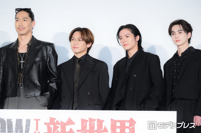 AKIRA、NAOTO、川村壱馬、吉野北人(C)モデルプレス