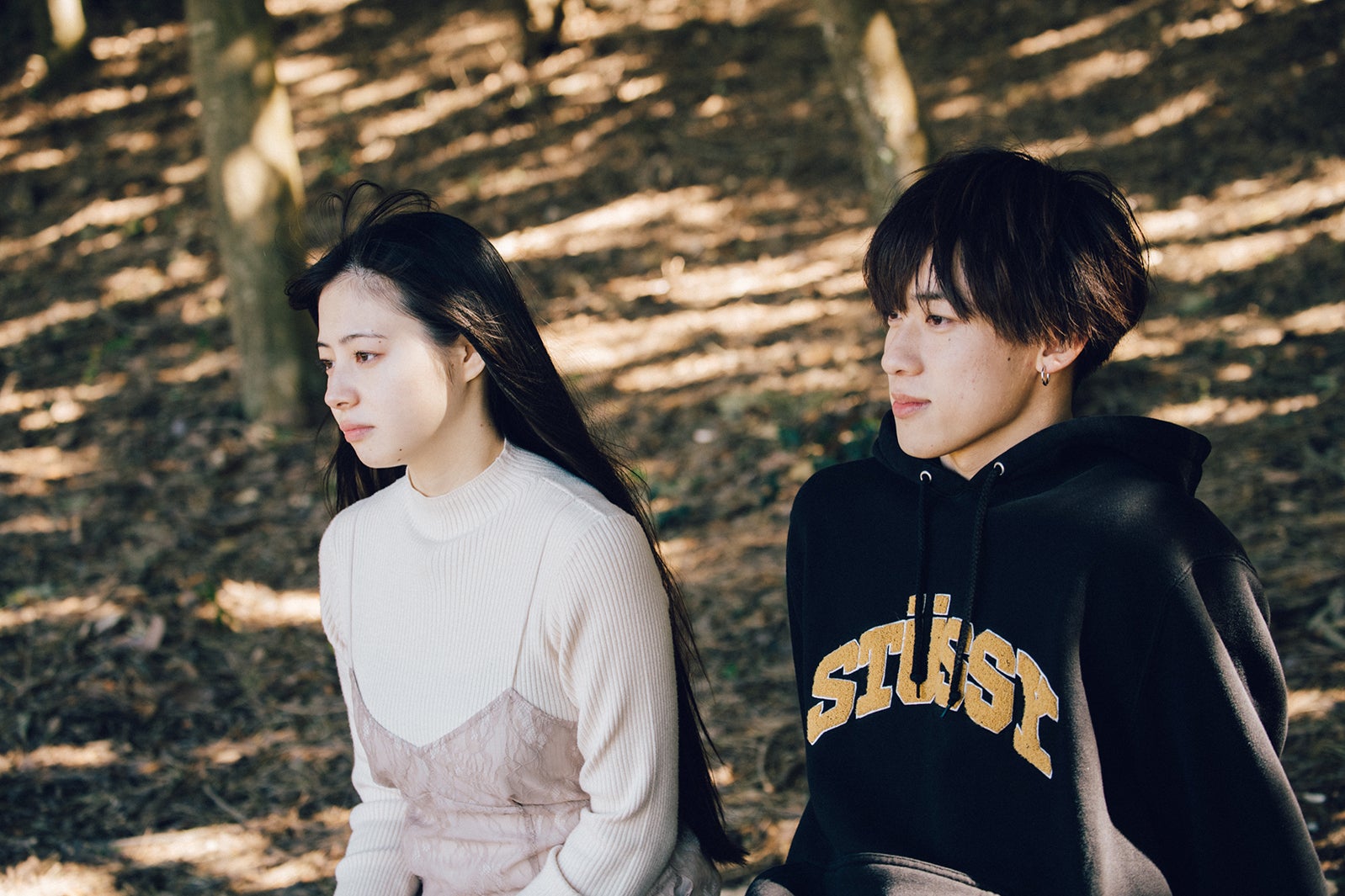 吉田伶香、りゅうと「恋とオオカミには騙されない」第8話より（C）AbemaTV, Inc.