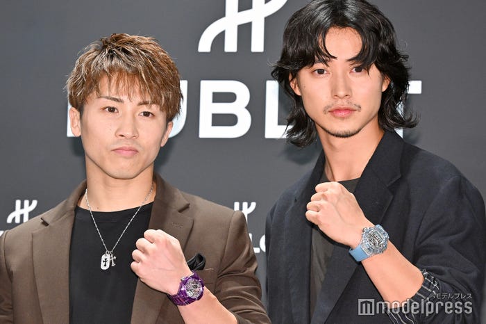 井上尚弥、山崎賢人(C)モデルプレス