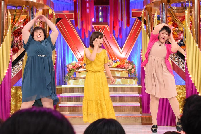 かなで、福田麻貴、ゆめっち(C)日本テレビ