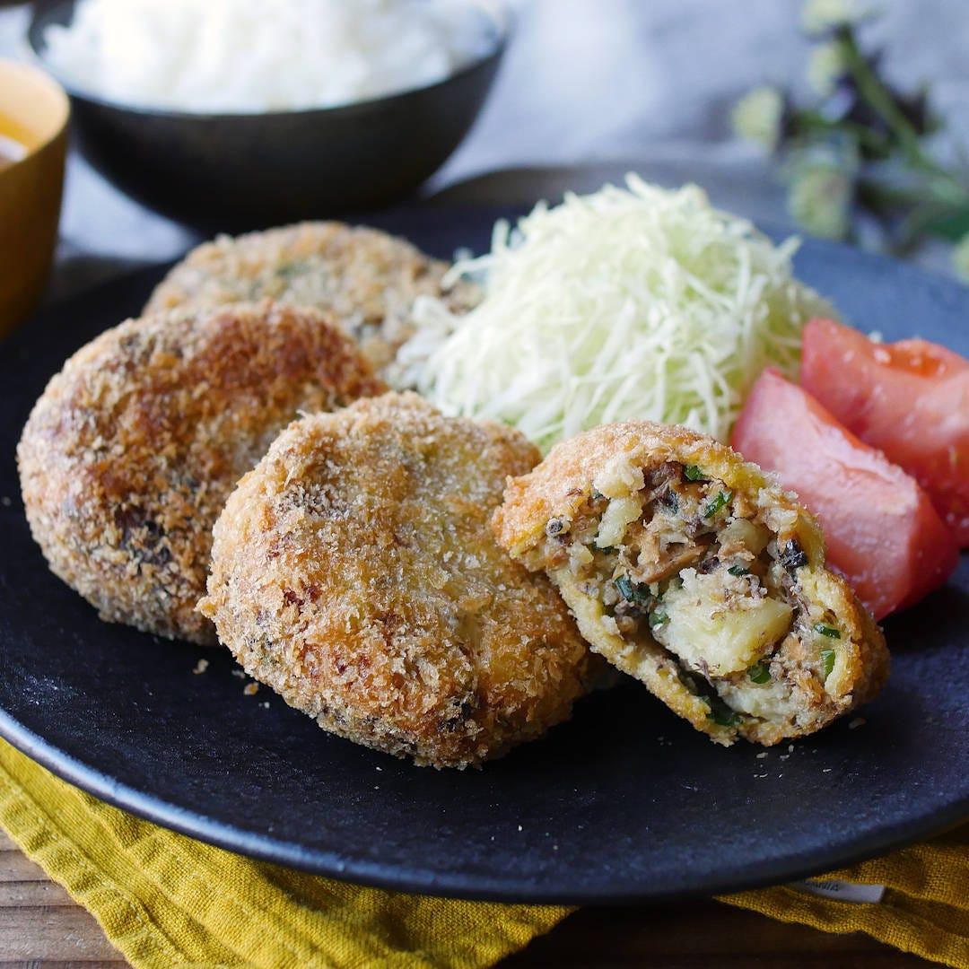 【缶詰レシピ】味付けいらず。さばみそコロッケ