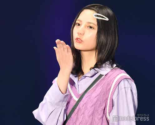 日向坂46小坂菜緒、投げキスに胸キュン デコ出しヘアで新境地<TGC2020 S/S>