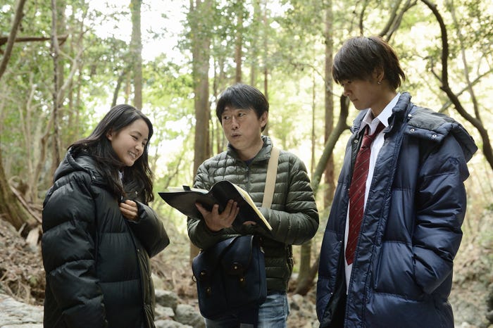 撮影中の様子 (C)2018映画「青夏」製作委員会