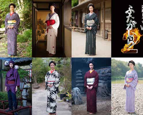 菜々緒の“七変化”艶やか花魁姿が解禁<コメント到着>