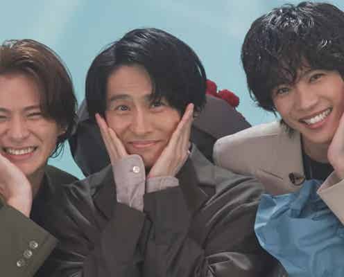 平野紫耀&神宮寺勇太、滝沢秀明氏新会社「TOBE」合流発表で三宅健駆けつける 花束のカラーに注目集まる