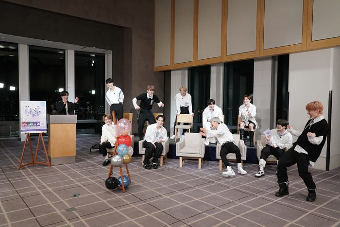 『JO1 1STアルバム「The STAR」リリース記念生配信』(C)LAPONE ENTERTAINMENT