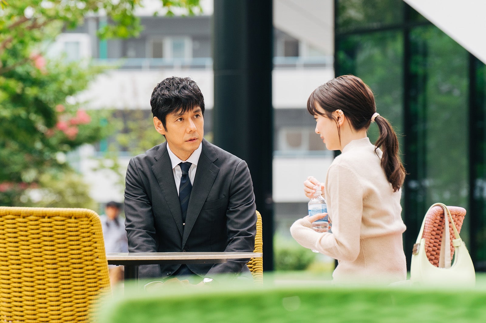 西島秀俊、永野芽郁 （C）TBS