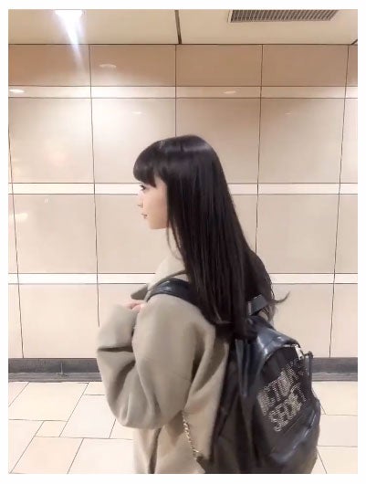 NGT48荻野由佳、黒髪復活でファン歓喜