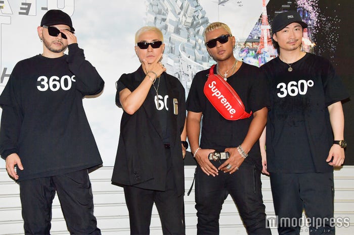 DJ DARUMA、VERBAL、CRAZYBOY(三代目JSB ELLY)、DJ MAKIDAI(C)モデルプレス