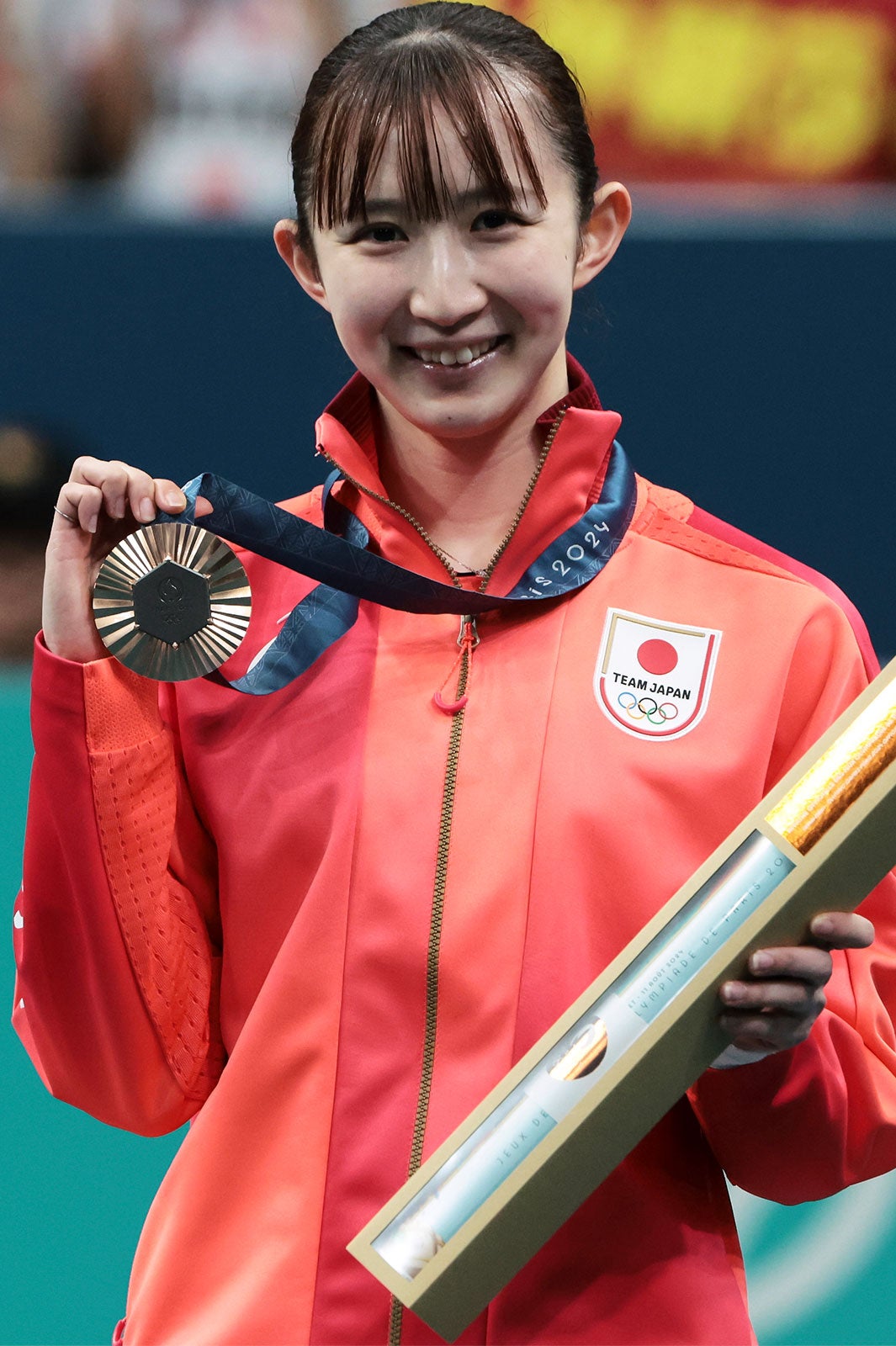 早田ひな選手／photo by Getty Images