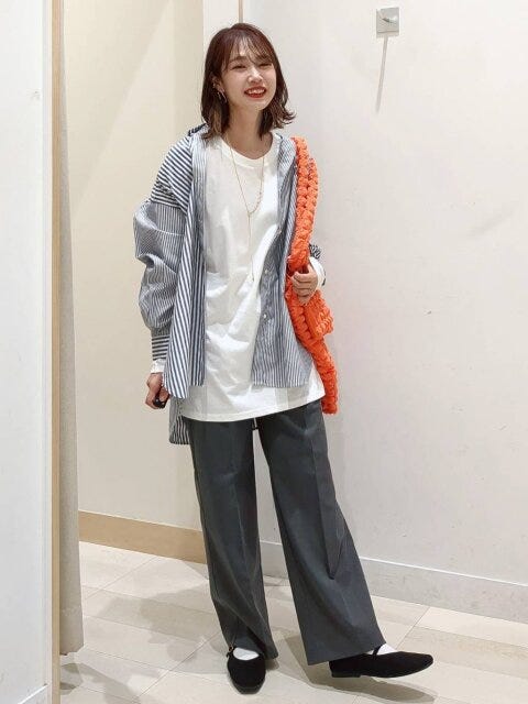 グローバルワーク 新作アイテム 薄手トップス グローバルワーク 新作アイテム 薄手トップス ヘビロッTEEレイヤード長袖