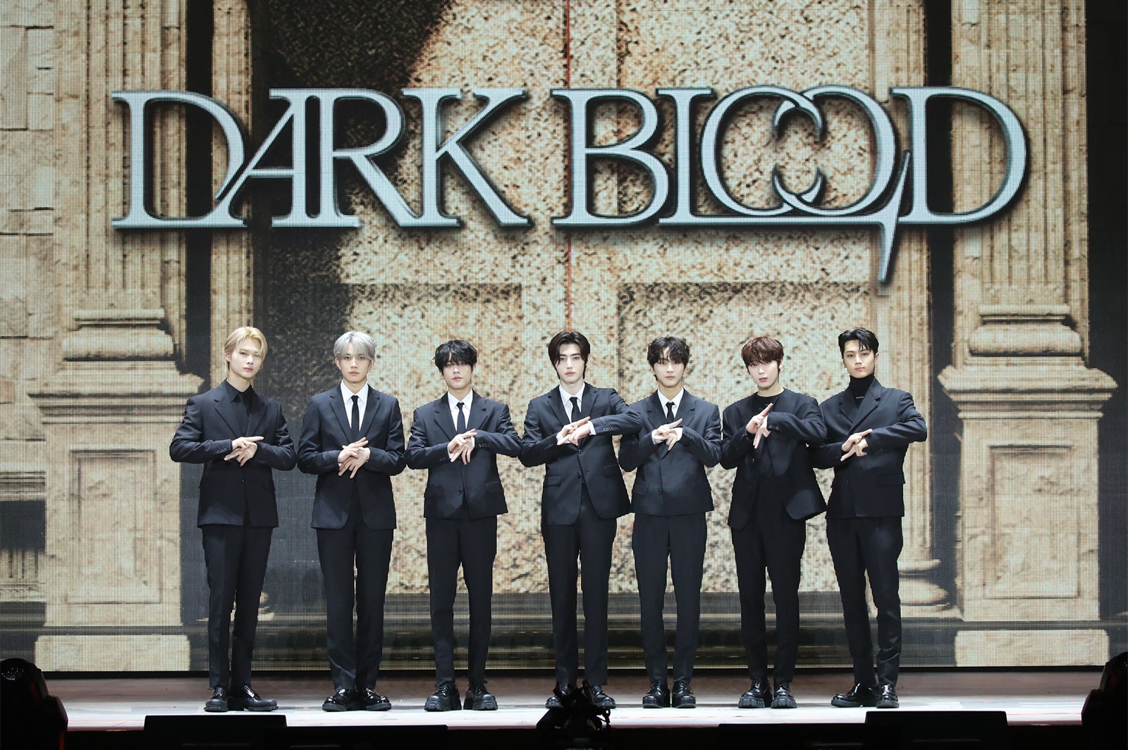 ENHYPEN 4th Mini Album『DARK BLOOD』メディアショーケース（P）＆（C）BELIFT LAB Inc.